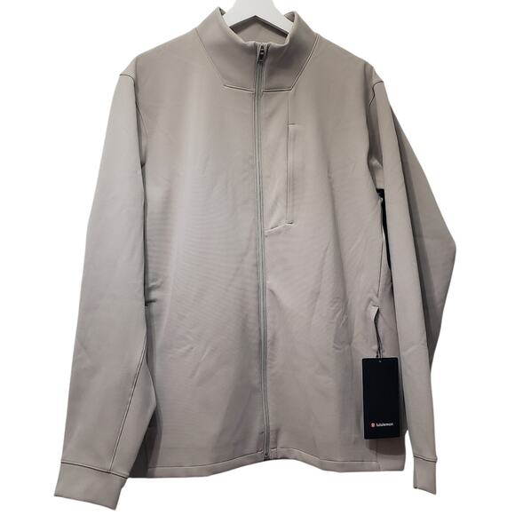 NWT LULULEMON Sojourn Jacket Sheer Oak Full Zip Stretch Classic Fit Men's XL